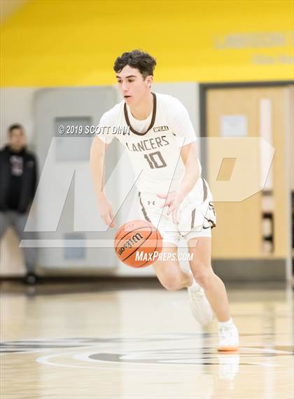 Thumbnail 3 in Saint Francis v Newark Memorial (Joe Schram Holiday Tournament) photogallery.