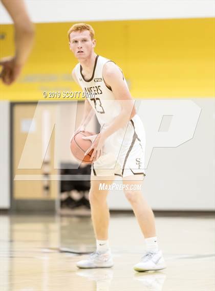 Thumbnail 1 in Saint Francis v Newark Memorial (Joe Schram Holiday Tournament) photogallery.