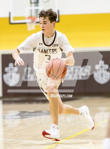 Thumbnail 2 in Saint Francis v Newark Memorial (Joe Schram Holiday Tournament) photogallery.
