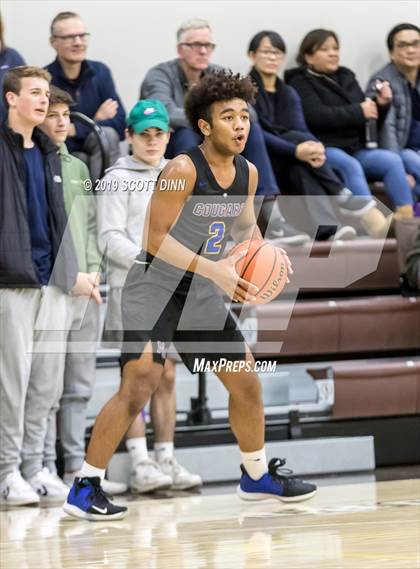 Thumbnail 1 in Saint Francis v Newark Memorial (Joe Schram Holiday Tournament) photogallery.