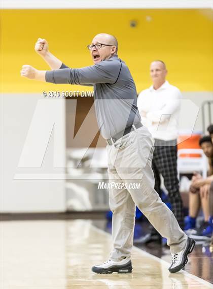 Thumbnail 3 in Saint Francis v Newark Memorial (Joe Schram Holiday Tournament) photogallery.