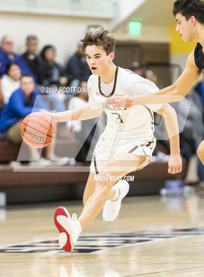 Thumbnail 3 in Saint Francis v Newark Memorial (Joe Schram Holiday Tournament) photogallery.
