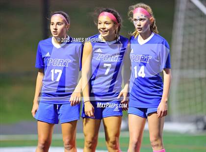 Thumbnail 2 in Plainview-Old Bethpage JFK @ Port Washington (NYSPHSAA Section 8 Class A Quarterfinal) photogallery.