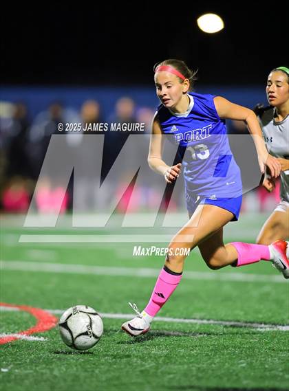 Thumbnail 2 in Plainview-Old Bethpage JFK @ Port Washington (NYSPHSAA Section 8 Class A Quarterfinal) photogallery.