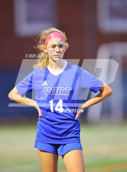 Thumbnail 3 in Plainview-Old Bethpage JFK @ Port Washington (NYSPHSAA Section 8 Class A Quarterfinal) photogallery.