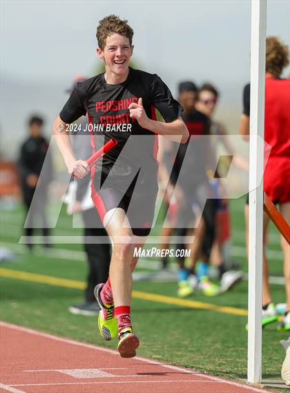 Thumbnail 3 in Fernley Invitational (4X800M Relay) photogallery.