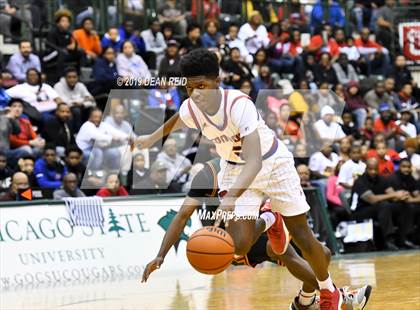 Thumbnail 1 in Morgan Park vs. Curie (CPS Tournament Championship) photogallery.