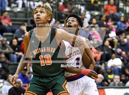 Thumbnail 2 in Morgan Park vs. Curie (CPS Tournament Championship) photogallery.