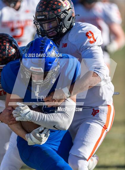 Thumbnail 3 in Lewis-Palmer @ Resurrection Christian (CHSAA 3A Round 1) photogallery.