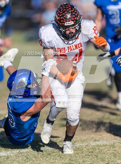 Thumbnail 2 in Lewis-Palmer @ Resurrection Christian (CHSAA 3A Round 1) photogallery.