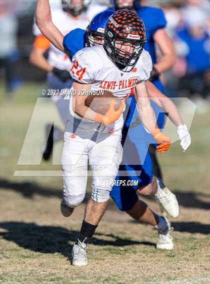 Thumbnail 3 in Lewis-Palmer @ Resurrection Christian (CHSAA 3A Round 1) photogallery.