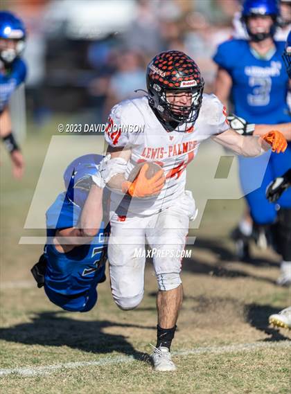 Thumbnail 1 in Lewis-Palmer @ Resurrection Christian (CHSAA 3A Round 1) photogallery.