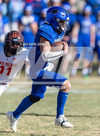 Thumbnail 3 in Lewis-Palmer @ Resurrection Christian (CHSAA 3A Round 1) photogallery.