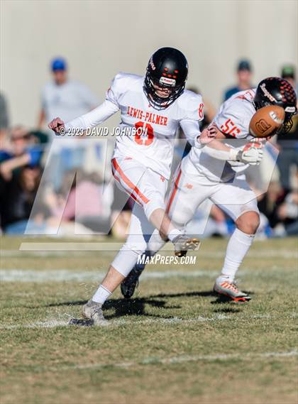 Thumbnail 1 in Lewis-Palmer @ Resurrection Christian (CHSAA 3A Round 1) photogallery.