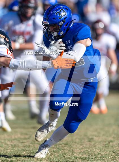 Thumbnail 2 in Lewis-Palmer @ Resurrection Christian (CHSAA 3A Round 1) photogallery.