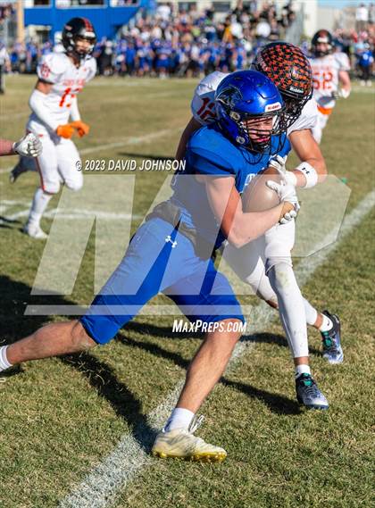 Thumbnail 3 in Lewis-Palmer @ Resurrection Christian (CHSAA 3A Round 1) photogallery.