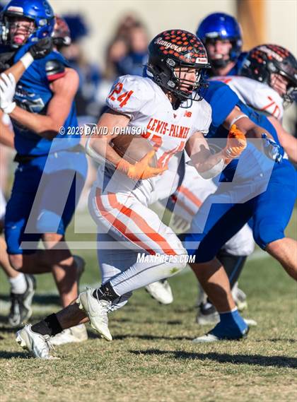 Thumbnail 2 in Lewis-Palmer @ Resurrection Christian (CHSAA 3A Round 1) photogallery.