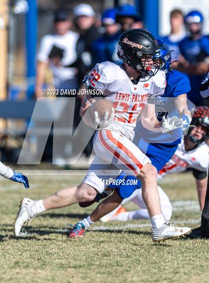 Thumbnail 3 in Lewis-Palmer @ Resurrection Christian (CHSAA 3A Round 1) photogallery.