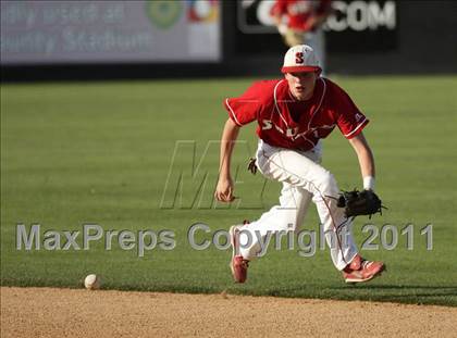 Thumbnail 3 in East Columbus @ South Stanly (NCHSAA 1A Final - Game 3) photogallery.