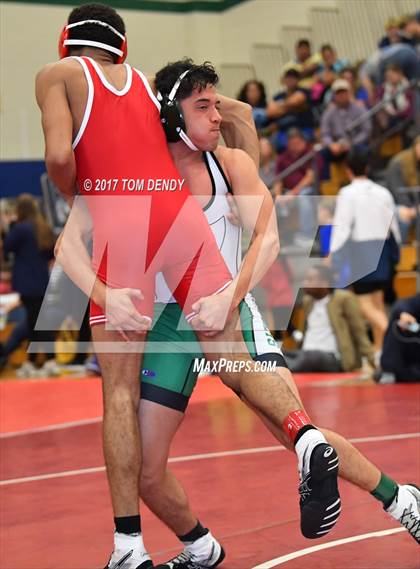Thumbnail 1 in The Woodlands Invitational Wrestling Tournament - Day 1 photogallery.