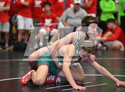 Thumbnail 1 in The Woodlands Invitational Wrestling Tournament - Day 1 photogallery.