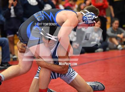 Thumbnail 1 in The Woodlands Invitational Wrestling Tournament - Day 1 photogallery.