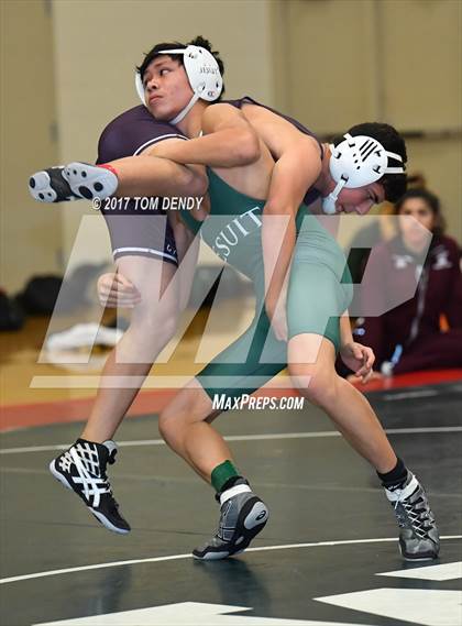 Thumbnail 3 in The Woodlands Invitational Wrestling Tournament - Day 1 photogallery.