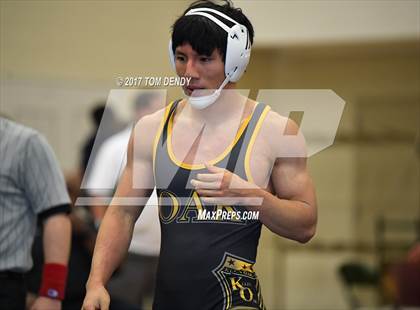 Thumbnail 1 in The Woodlands Invitational Wrestling Tournament - Day 1 photogallery.