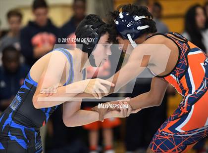 Thumbnail 1 in The Woodlands Invitational Wrestling Tournament - Day 1 photogallery.