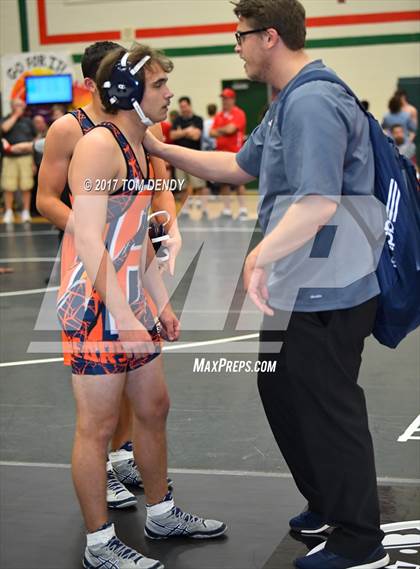 Thumbnail 3 in The Woodlands Invitational Wrestling Tournament - Day 1 photogallery.