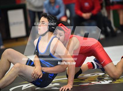 Thumbnail 3 in The Woodlands Invitational Wrestling Tournament - Day 1 photogallery.