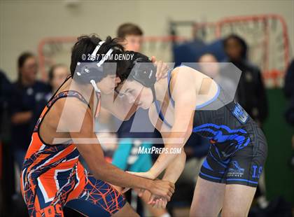 Thumbnail 3 in The Woodlands Invitational Wrestling Tournament - Day 1 photogallery.