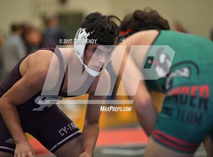 Thumbnail 3 in The Woodlands Invitational Wrestling Tournament - Day 1 photogallery.