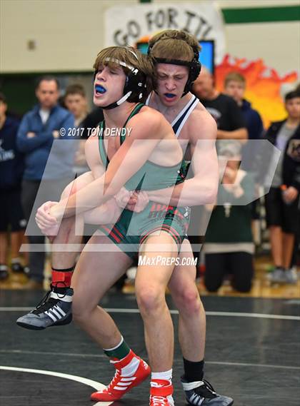 Thumbnail 2 in The Woodlands Invitational Wrestling Tournament - Day 1 photogallery.