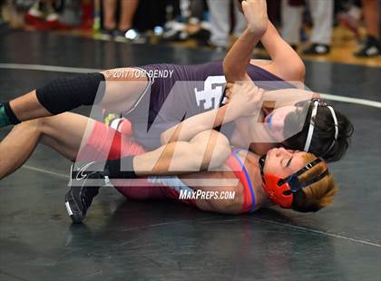 Thumbnail 2 in The Woodlands Invitational Wrestling Tournament - Day 1 photogallery.