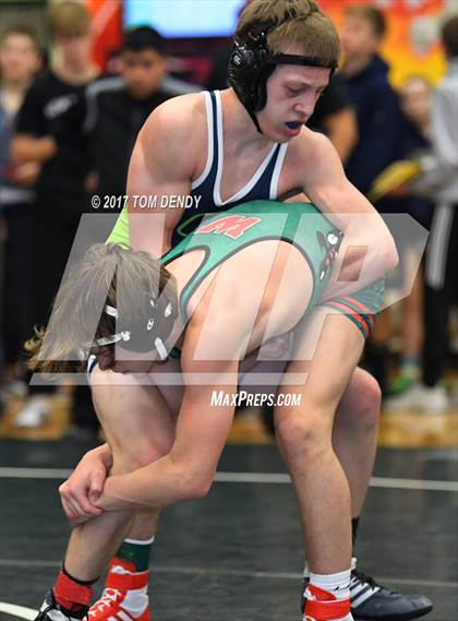 Thumbnail 1 in The Woodlands Invitational Wrestling Tournament - Day 1 photogallery.