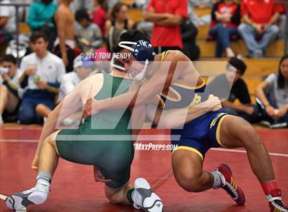 Thumbnail 1 in The Woodlands Invitational Wrestling Tournament - Day 1 photogallery.