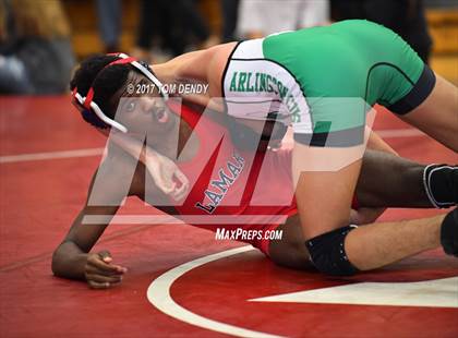 Thumbnail 2 in The Woodlands Invitational Wrestling Tournament - Day 1 photogallery.