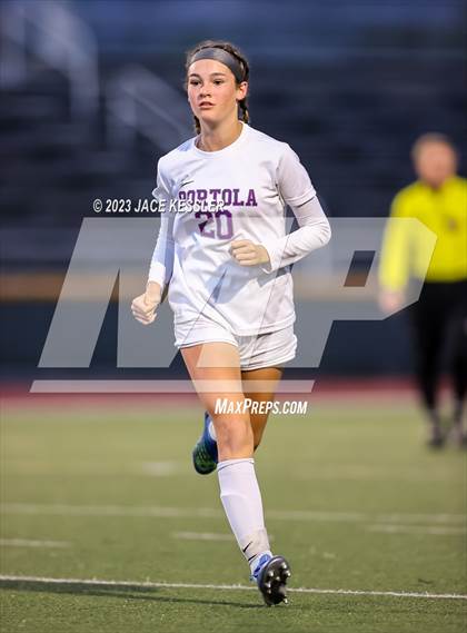 Thumbnail 2 in Portola vs. Moorpark (CIF-SS Div-3 semifinal) photogallery.