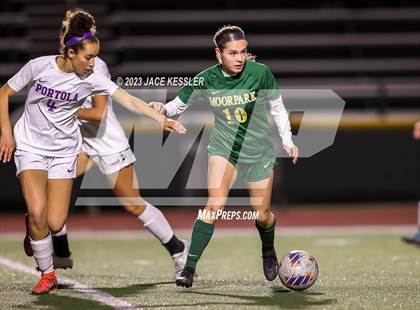 Thumbnail 3 in Portola vs. Moorpark (CIF-SS Div-3 semifinal) photogallery.