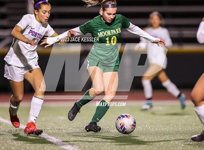 Thumbnail 1 in Portola vs. Moorpark (CIF-SS Div-3 semifinal) photogallery.