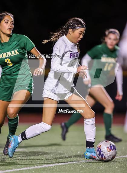 Thumbnail 3 in Portola vs. Moorpark (CIF-SS Div-3 semifinal) photogallery.