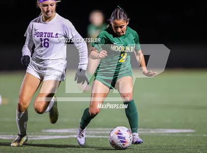 Thumbnail 1 in Portola vs. Moorpark (CIF-SS Div-3 semifinal) photogallery.