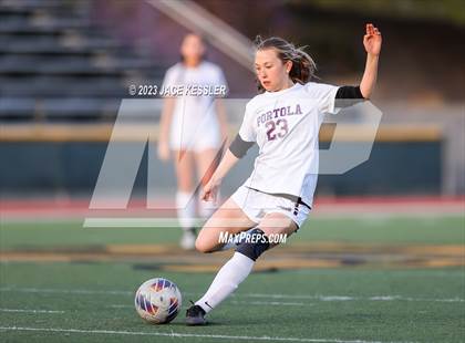 Thumbnail 1 in Portola vs. Moorpark (CIF-SS Div-3 semifinal) photogallery.