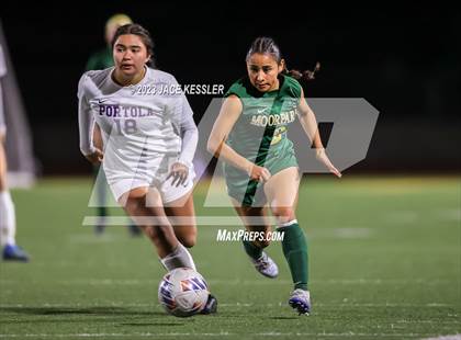 Thumbnail 2 in Portola vs. Moorpark (CIF-SS Div-3 semifinal) photogallery.