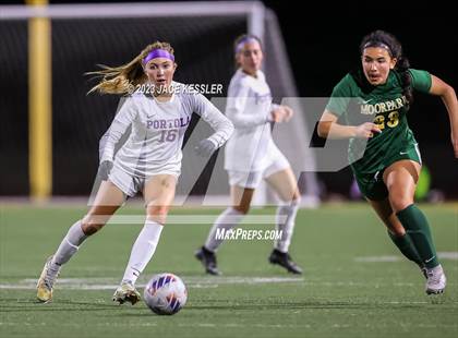 Thumbnail 3 in Portola vs. Moorpark (CIF-SS Div-3 semifinal) photogallery.