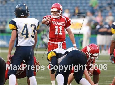 Thumbnail 1 in Prosser vs. Southridge (Kickoff Classic) photogallery.