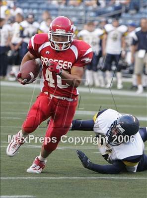 Thumbnail 2 in Prosser vs. Southridge (Kickoff Classic) photogallery.