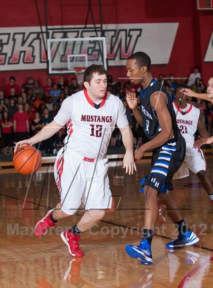 Thumbnail 3 in Hebron vs Creekview (Carrollton-Farmers Branch Basketball Classic) photogallery.