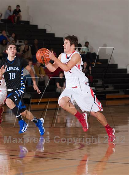 Thumbnail 2 in Hebron vs Creekview (Carrollton-Farmers Branch Basketball Classic) photogallery.
